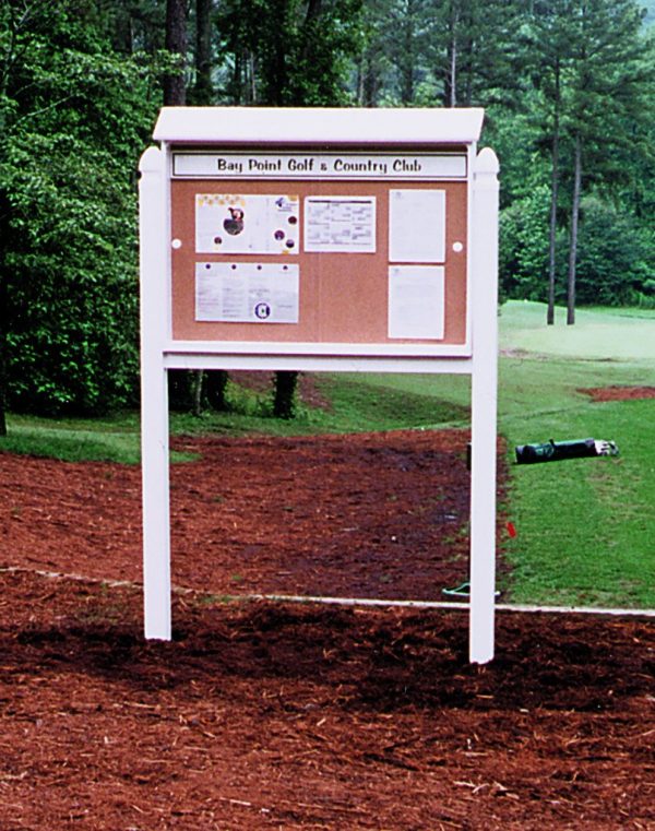 The Outpost Message Center with Polycarbonate Doors